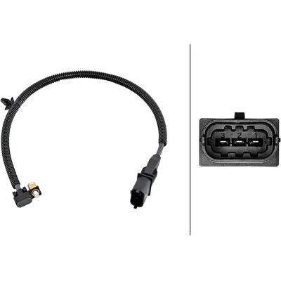 Hella 6PU 009 168-971 Crankshaft Sensor - Crankshaft Position Sensor Hella 6PU 009 168-971 Crankshaft Sensor - Crankshaft Position Sensor