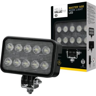 Hella LED munkalámpa - 1350 lumen, fekete, 12V/24V - Munkalámpa Hella LED munkalámpa - 1350 lumen, fekete, 12V/24V - Munkalámpa
