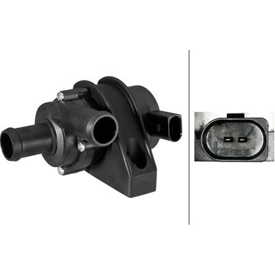 Hella 1K0965561G Sähkökäyttöinen vesipumppu - Lisävesipumppu Audi, Seat, Skoda, VW Hella 1K0965561G Sähkökäyttöinen vesipumppu - Lisävesipumppu Audi, Seat, Skoda, VW