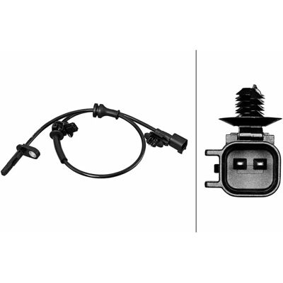 HELLA Model 3 Baghjuls Hall ABS Sensor - ABS Sensor HELLA Model 3 Baghjuls Hall ABS Sensor - ABS Sensor