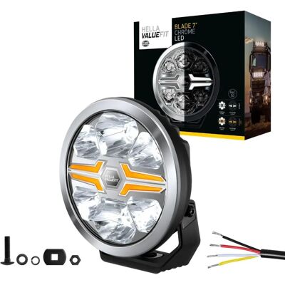 Hella 1FJ 357 198-031 Reflektor - Okrągły, chrom, LED Hella 1FJ 357 198-031 Reflektor - Okrągły, chrom, LED