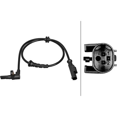 ABS hjulsensor - Alfa Romeo, Fiat, Opel, Abarth, Vauxhall - 6PU 358 217-001 ABS hjulsensor - Alfa Romeo, Fiat, Opel, Abarth, Vauxhall - 6PU 358 217-001