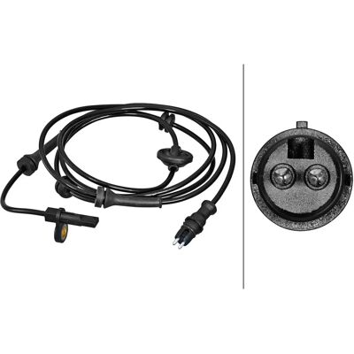 Senzor de viteză a roții Hella 6PU 358 217-301 - Senzor ABS pentru FIAT Doblo I Senzor de viteză a roții Hella 6PU 358 217-301 - Senzor ABS pentru FIAT Doblo I