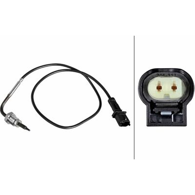 HELLA 6PT 010 376-661 Gas-temperatursensor - Gas-temperatursensor HELLA 6PT 010 376-661 Gas-temperatursensor - Gas-temperatursensor