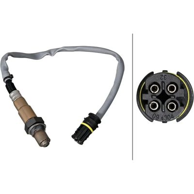 Sonda lambda riscaldata Hella 6PA 358 221-501 per BMW & Mercedes-Benz Sonda lambda riscaldata Hella 6PA 358 221-501 per BMW & Mercedes-Benz