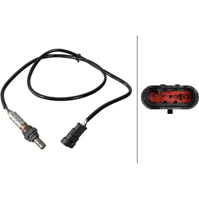 Hella 6PA 358 221-511 - Sonda lambda riscaldata - per Fiat, Lancia Hella 6PA 358 221-511 - Sonda lambda riscaldata - per Fiat, Lancia