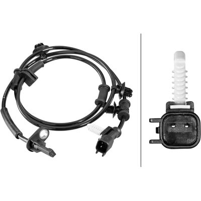 ABS-anturi 6PU 358 218-541 - Hall-efekt Fordille ABS-anturi 6PU 358 218-541 - Hall-efekt Fordille