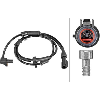 Hella 6PU 358 218-601 Sensore ABS - Impulso ruota per Ford USA Hella 6PU 358 218-601 Sensore ABS - Impulso ruota per Ford USA