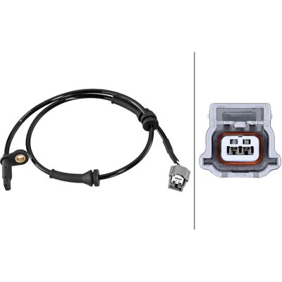 Hella 6PU 358 218-761 Sensore velocità ruota ABS Hella 6PU 358 218-761 Sensore velocità ruota ABS