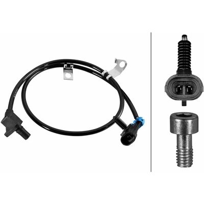 Hella 6PU 358 219-171 Sensore ABS - Pezzo di frenatura per Chevrolet Hella 6PU 358 219-171 Sensore ABS - Pezzo di frenatura per Chevrolet
