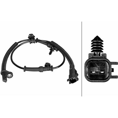 HELLA 6PU 358 219-241 ABS-Sensor - Hall-Effekt HELLA 6PU 358 219-241 ABS-Sensor - Hall-Effekt