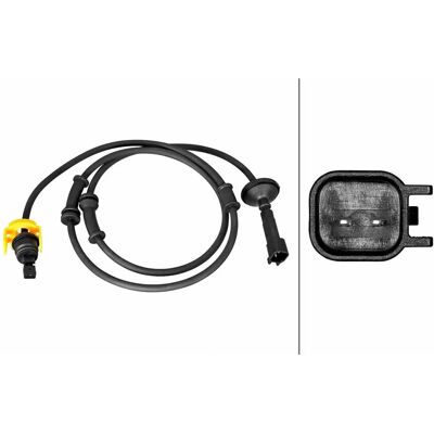 Hella 6PU 358 219-141 ABS Sensor - ABS Sensor, Hall-Effekt, Chrysler Voyager 4 Hella 6PU 358 219-141 ABS Sensor - ABS Sensor, Hall-Effekt, Chrysler Voyager 4
