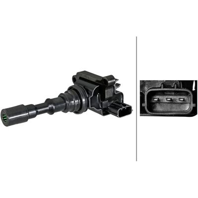 HELLA 5DA 358 101-941 Tændspole - Ignition Coil HELLA 5DA 358 101-941 Tændspole - Ignition Coil