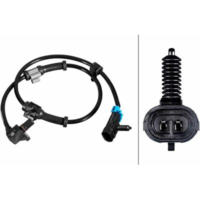 HELLA 6PU 358 217-471 ABS Sensor - Hall-Prinzip, Clip - Autoteil HELLA 6PU 358 217-471 ABS Sensor - Hall-Prinzip, Clip - Autoteil