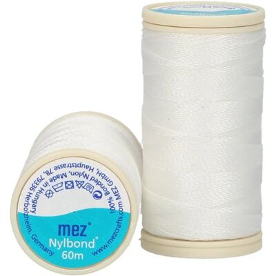 Coats Nylbond Starke Nähgarn - 60m - Weiß Coats Nylbond Starke Nähgarn - 60m - Weiß