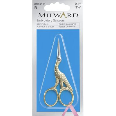 Ciseaux de broderie dorés Milward - Ciseaux - Publicité Ciseaux de broderie dorés Milward - Ciseaux - Publicité