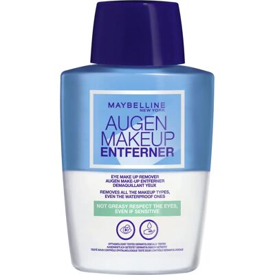 Démaquillant Waterproof Maybelline New York - 125ml - Publicité Démaquillant Waterproof Maybelline New York - 125ml - Publicité