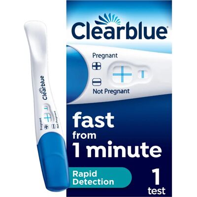 Clearblue Brand Rapid Pregnancy Test - Fast & Accurate Clearblue Brand Rapid Pregnancy Test - Fast & Accurate