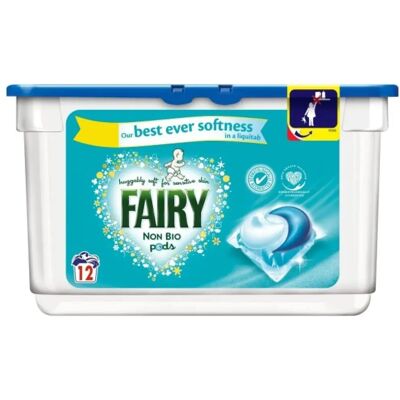Fairy - Non Bio Pods - Sensitive Skin - Laundry Capsules Fairy - Non Bio Pods - Sensitive Skin - Laundry Capsules