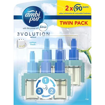 Ambi-Pur 3Volution - Cotton - Air Freshener Refill Ambi-Pur 3Volution - Cotton - Air Freshener Refill