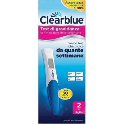 Procter & Gamble Clearblue Test di Gravidanza Digitale - Indicatore di Settimane Procter & Gamble Clearblue Test di Gravidanza Digitale - Indicatore di Settimane