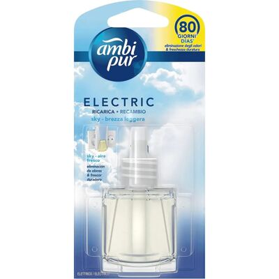 Désodorisant Électrique Sky Ambi-Pur - Unisexe - 21,5 ml - Publicité Désodorisant Électrique Sky Ambi-Pur - Unisexe - 21,5 ml - Publicité