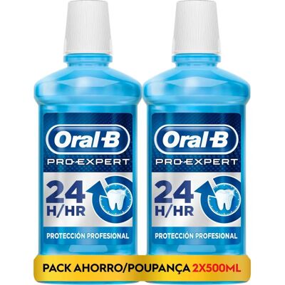 Rinçage buccal Pro-Expert Oral-B Protection Professionnelle - 2 x 500ml Rinçage buccal Pro-Expert Oral-B Protection Professionnelle - 2 x 500ml