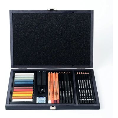 Lyra Rembrandt Drawing Pencils Set - Artist Kit with Accessories Lyra Rembrandt Drawing Pencils Set - Artist Kit with Accessories