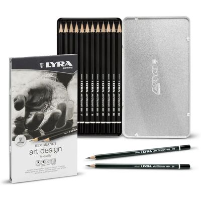 Lyra 1111120 Graphitstift-Set - 12 Stück zum Zeichnen Lyra 1111120 Graphitstift-Set - 12 Stück zum Zeichnen