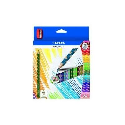 Matite colorate Groove Slim - 24 pezzi Matite colorate Groove Slim - 24 pezzi