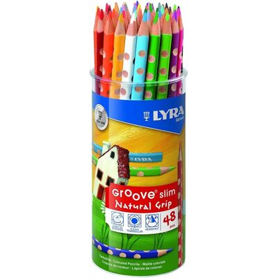 Lyra Ergonomische Dreieckige Buntstifte - 48 Farben Lyra Ergonomische Dreieckige Buntstifte - 48 Farben