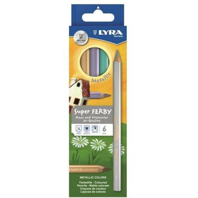 Lyra Ferby Multi 6 Stück - Buntstifte Lyra Ferby Multi 6 Stück - Buntstifte