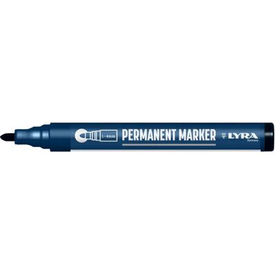 Lyra Permanent Marker - Nopea kuivuminen, Vesitiivis, Pyöreä kärki 1-4 mm Lyra Permanent Marker - Nopea kuivuminen, Vesitiivis, Pyöreä kärki 1-4 mm