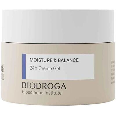 BIODROGA Moisture & Balance 24H Crème Gel - Hydratant, Apaisant, Pour Peau Grasse & Sensible - Publicité BIODROGA Moisture & Balance 24H Crème Gel - Hydratant, Apaisant, Pour Peau Grasse & Sensible - Publicité