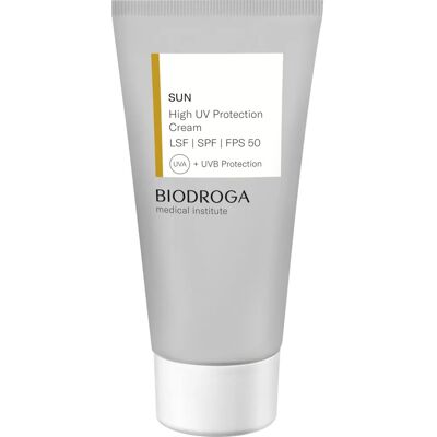 BIODROGA Sun High UV Protection Cream SPF50 - Crème solaire - Publicité BIODROGA Sun High UV Protection Cream SPF50 - Crème solaire - Publicité
