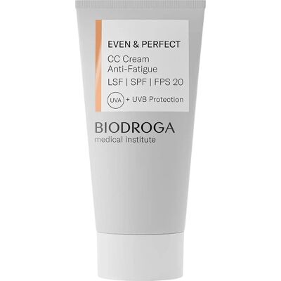 Biodroga Even & Perfect CC Cream - Anti-Fatique SPF20 - 30ml Biodroga Even & Perfect CC Cream - Anti-Fatique SPF20 - 30ml