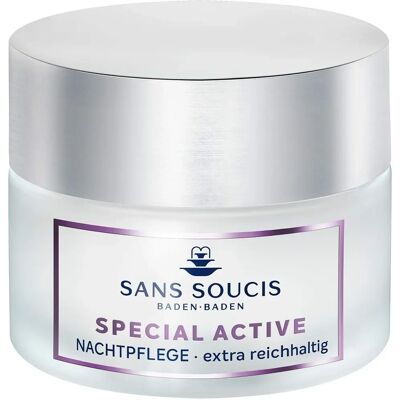 Sans Soucis - Special Active Nachtpflege - Unterstützt Hautregeneration - 50 ml Sans Soucis - Special Active Nachtpflege - Unterstützt Hautregeneration - 50 ml