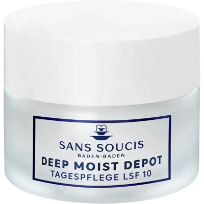 Sans Soucis Deep Moist Depot Tagespflege SPF 10 - Tagescreme Sans Soucis Deep Moist Depot Tagespflege SPF 10 - Tagescreme