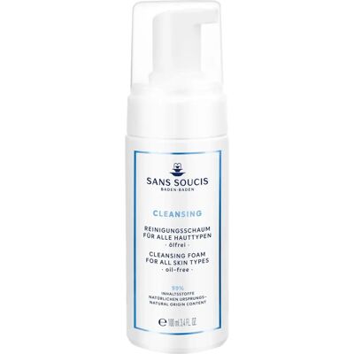 Schiuma detergente Sans Soucis - Delicata, Idratante, Allantoina, Acqua termale Schiuma detergente Sans Soucis - Delicata, Idratante, Allantoina, Acqua termale