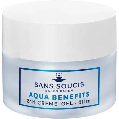 Sans Soucis Aqua Benefits 24h Creme-Gel - Ölfrei - Gesichtscreme Sans Soucis Aqua Benefits 24h Creme-Gel - Ölfrei - Gesichtscreme