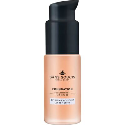 Sans Soucis - Cellular Moisture Foundation - SPF 15 - Rosé - Foundation Sans Soucis - Cellular Moisture Foundation - SPF 15 - Rosé - Foundation