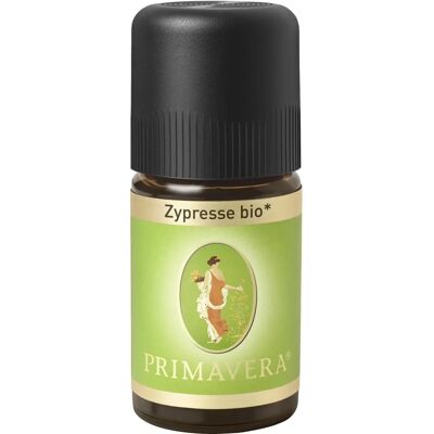 Olejek eteryczny z cyprysa bio Primavera - Jasność umysłu - 5ml Olejek eteryczny z cyprysa bio Primavera - Jasność umysłu - 5ml