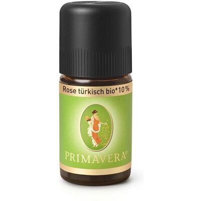 Primavera Bio Türkische Rose 10% Ätherisches Öl - 5ml Primavera Bio Türkische Rose 10% Ätherisches Öl - 5ml