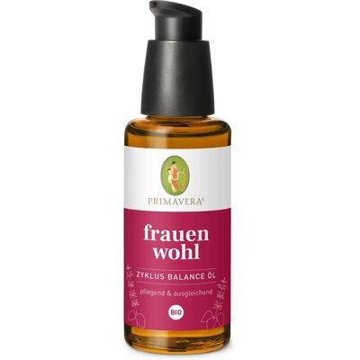 Primavera Frauenwohl Massageöl - Unterstützt hormonelles Gleichgewicht Primavera Frauenwohl Massageöl - Unterstützt hormonelles Gleichgewicht
