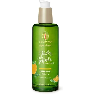 Primavera Körperöl - Glücksgefühle - Vegane Naturkosmetik Primavera Körperöl - Glücksgefühle - Vegane Naturkosmetik