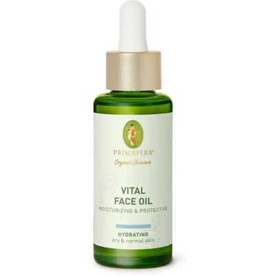 Olio Viso Organico Primavera - Idratante e Protettivo Olio Viso Organico Primavera - Idratante e Protettivo