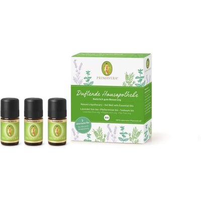 Primavera Organické Esenciální Oleje Levandule Máta Tetran - Esenciální Oleje Primavera Organické Esenciální Oleje Levandule Máta Tetran - Esenciální Oleje