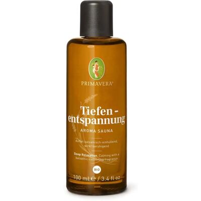 Primavera Bio-Entspannungs- Sauna-Öl - Aromatherapie für Entspannung Primavera Bio-Entspannungs- Sauna-Öl - Aromatherapie für Entspannung