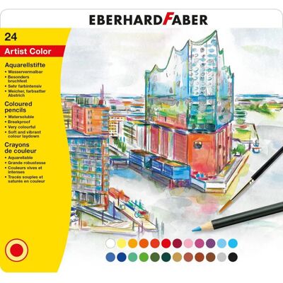 Eberhard Faber Artist Color Multicolore - Crayons - Publicité Eberhard Faber Artist Color Multicolore - Crayons - Publicité