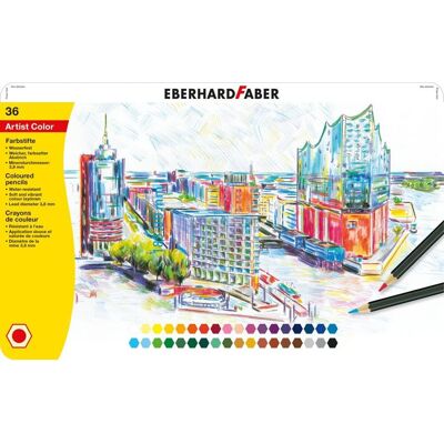 Crayons aquarelle Artist Color Eberhard Faber - 36 Couleurs Crayons aquarelle Artist Color Eberhard Faber - 36 Couleurs